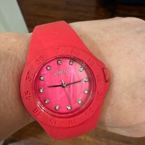 Furla Pink and Red Smartwatch